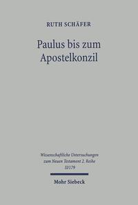 Vorderes Coverbild Paulus bis zum Apostelkonzil