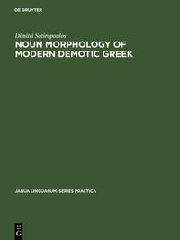 Vorderes Coverbild Noun morphology of modern demotic Greek