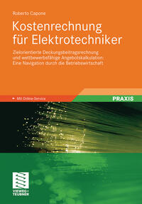 Vorderes Coverbild Kostenrechnung für Elektrotechniker