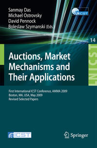 Vorderes Coverbild Auctions, Market Mechanisms and Their Applications