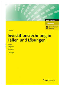 Vorderes Coverbild Investitionsrechnung in Fällen und Lösungen