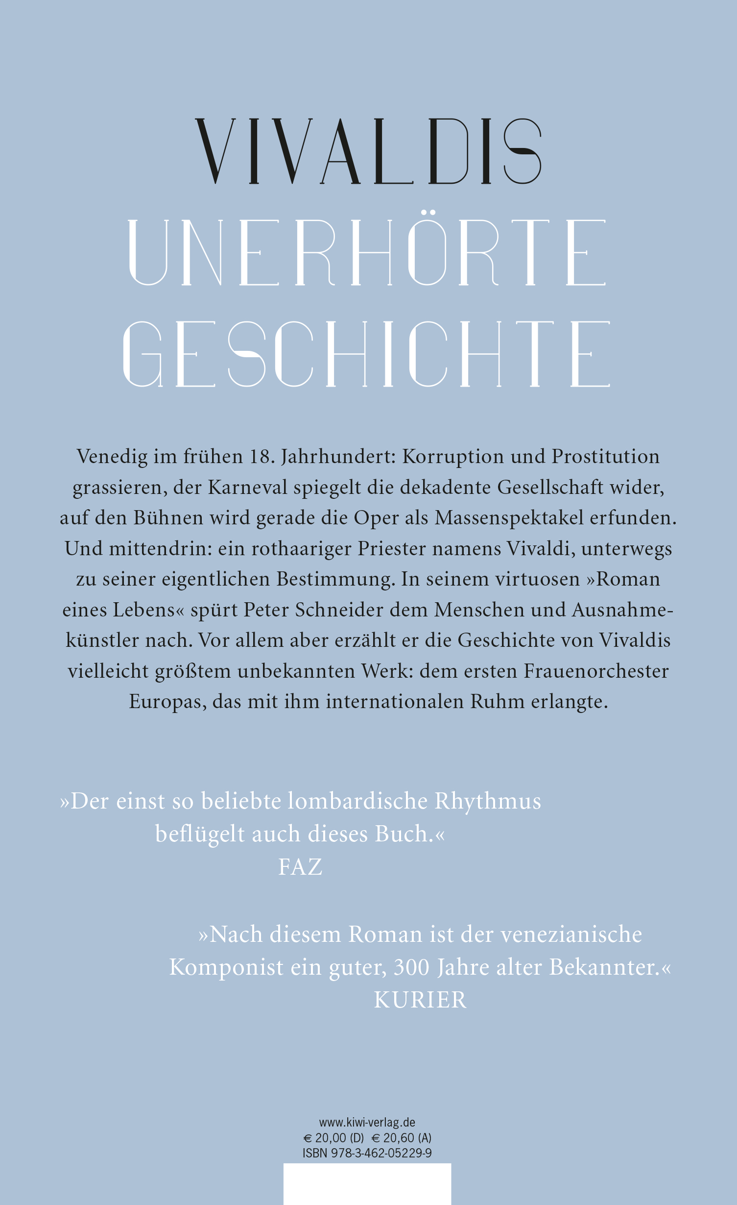 Rückseitencover Vivaldi und seine Töchter
