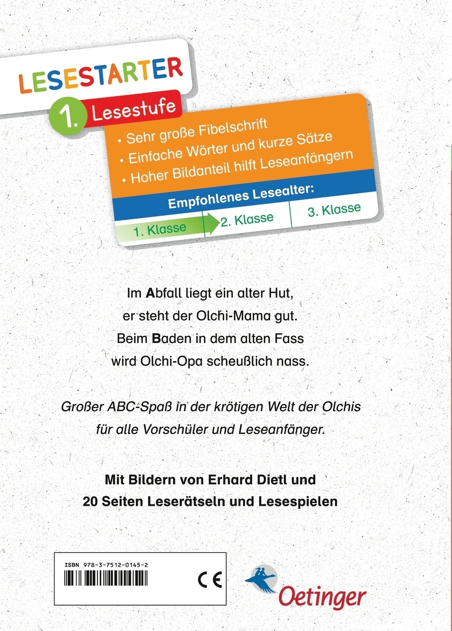 Rückseitencover Das Olchi-ABC