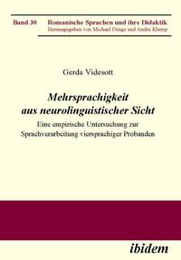 Vorderes Coverbild Mehrsprachigkeit aus neurolinguistischer Sicht
