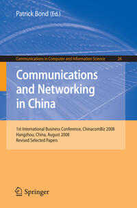 Vorderes Coverbild Communications and Networking in China