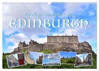 Vorderes Coverbild Postkartenmotive aus Edinburgh (Wandkalender 2026 DIN A3 quer), CALVENDO Monatskalender