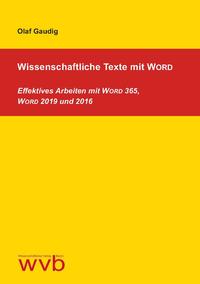 Vorderes Coverbild Wissenschaftliche Texte mit WORD