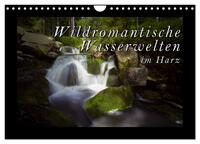 Vorderes Coverbild Wildromantische Wasserwelten im Harz (Wandkalender 2025 DIN A4 quer), CALVENDO Monatskalender