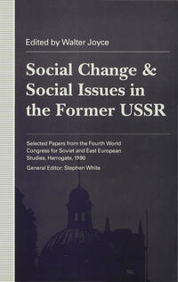 Vorderes Coverbild Social Change and Social Issues in the Former USSR