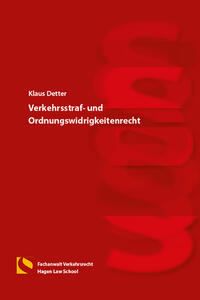 Vorderes Coverbild Verkehrsstraf- und Ordnungswidrigkeitenrecht