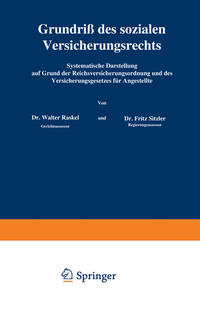Vorderes Coverbild Grundriß des sozialen Versicherungsrechts