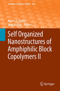 Vorderes Coverbild Self Organized Nanostructures of Amphiphilic Block Copolymers II