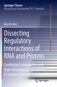 Vorderes Coverbild Dissecting Regulatory Interactions of RNA and Protein