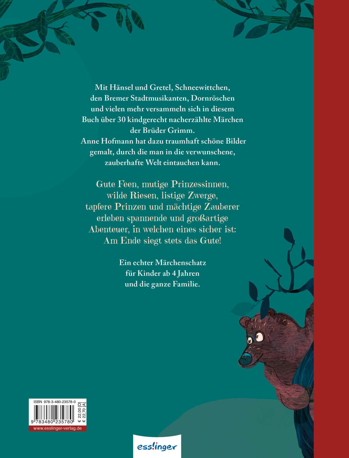 Rückseitencover Grimms Märchen