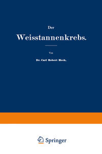 Vorderes Coverbild Der Weisstannenkrebs