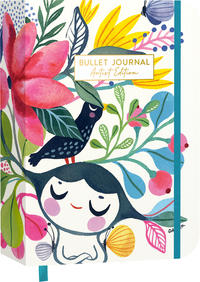 Vorderes Coverbild Pocket Bullet Journal Artist Edition „Blooming Girl“