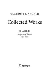 Vorderes Coverbild Vladimir Arnold – Collected Works