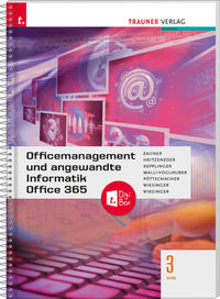 Vorderes Coverbild Officemanagement und angewandte Informatik 3 HAS Office 365 + TRAUNER-DigiBox