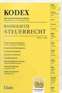Vorderes Coverbild KODEX Basisgesetze Steuerrecht