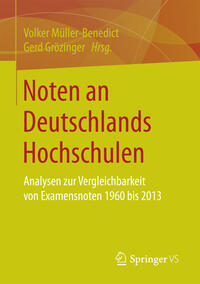 Vorderes Coverbild Noten an Deutschlands Hochschulen