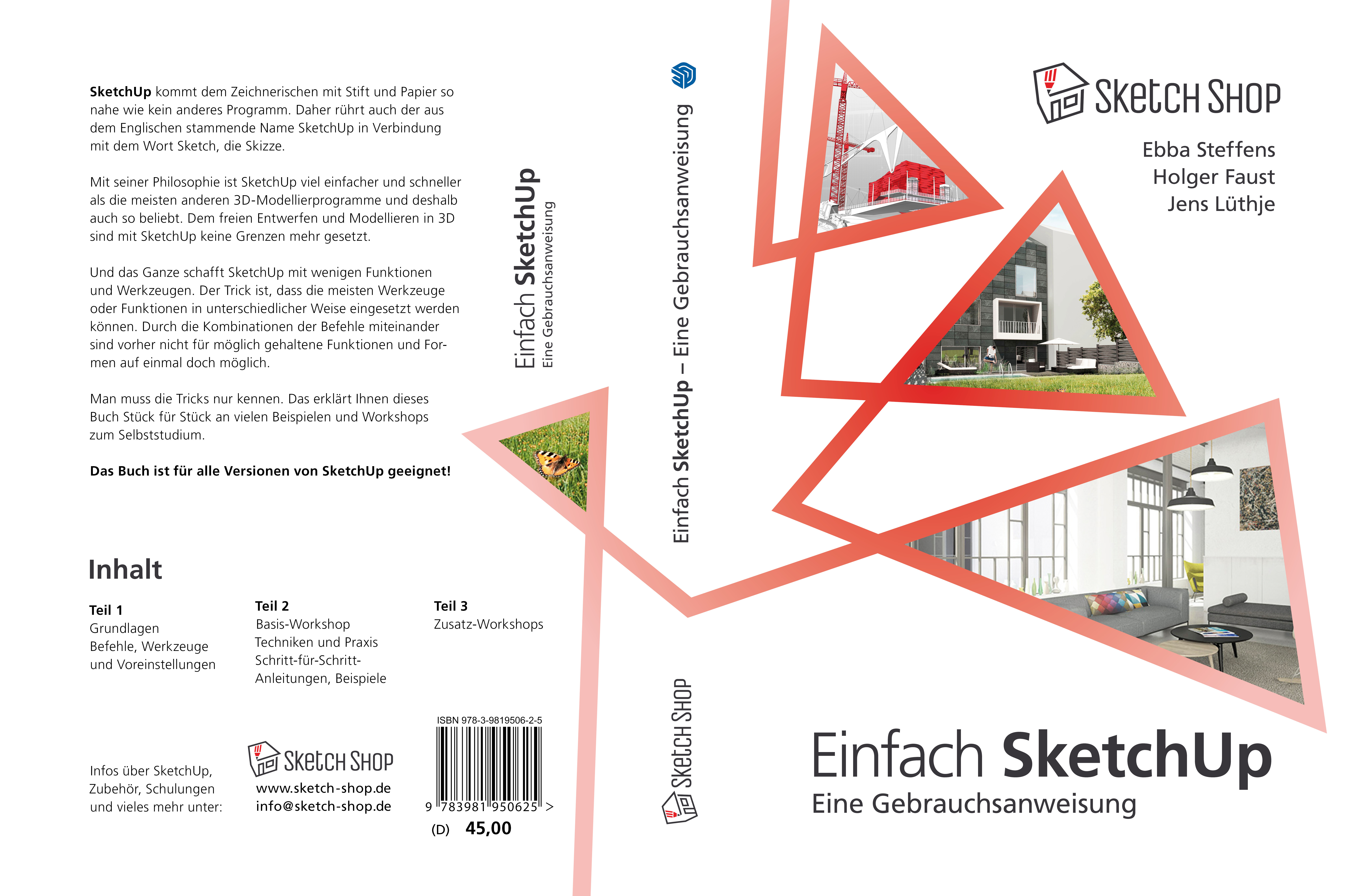 Rückseitencover Einfach SketchUp - Eine Gebrauchsanweisung