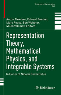 Vorderes Coverbild Representation Theory, Mathematical Physics, and Integrable Systems