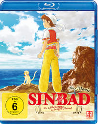 Vorderes Coverbild Die Abenteuer des jungen Sinbad - Der Film - Blu-ray