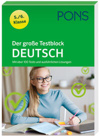 Vorderes Coverbild PONS Der große Testblock Deutsch 5./6. Klasse