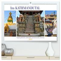 Vorderes Coverbild Im Kathmandutal (hochwertiger Premium Wandkalender 2025 DIN A2 quer), Kunstdruck in Hochglanz