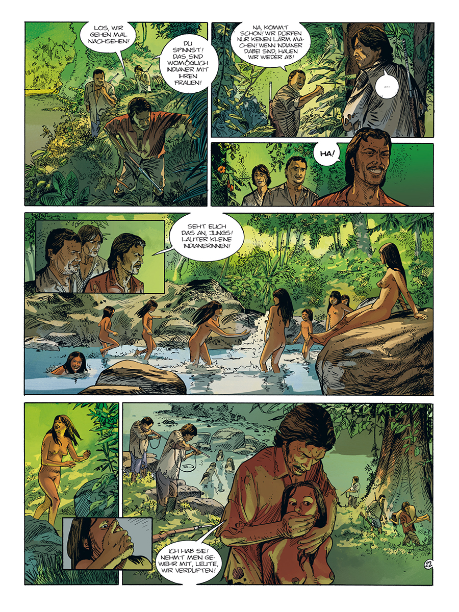 Beispielinhalt (Bild) Amazonia. Band 1