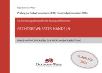 Vorderes Coverbild Industriemeister - Frage-Antwort-Lernkarten: Rechtsbewusstes Handeln