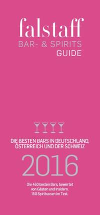 Vorderes Coverbild Bar & Spirits-Guide Deutschland 2016