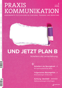 Vorderes Coverbild Praxis Kommunikation 3/2025 Einzelheft