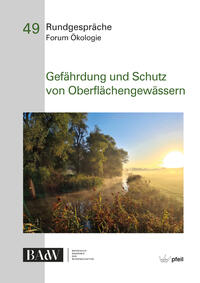 Vorderes Coverbild Gefährdung und Schutz von Oberflächengewässern