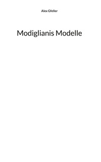 Vorderes Coverbild Modiglianis Modelle