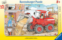 Vorderes Coverbild Kinderpuzzle 15 Teile - Mein Bagger