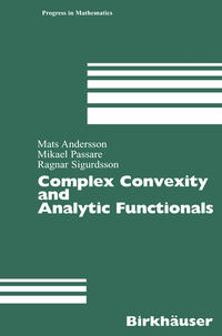 Vorderes Coverbild Complex Convexity and Analytic Functionals