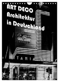 Vorderes Coverbild ART DECO Architektur in Deutschland (Wandkalender 2026 DIN A4 hoch), CALVENDO Monatskalender
