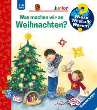 Vorderes Coverbild Wieso? Weshalb? Warum? junior, Band 44 - Was machen wir an Weihnachten?