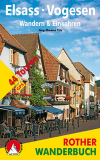 Vorderes Coverbild Elsass - Vogesen. Wandern & Einkehren