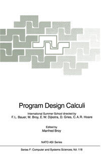 Vorderes Coverbild Program Design Calculi
