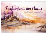 Vorderes Coverbild Farbsinfonie der Natur (Wandkalender 2025 DIN A2 quer), CALVENDO Monatskalender
