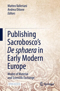 Vorderes Coverbild Publishing Sacrobosco’s De sphaera in Early Modern Europe