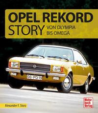 Vorderes Coverbild Die Opel Rekord Story