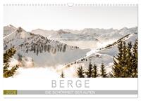 Vorderes Coverbild Berge - Die Schönheit der Alpen (Wandkalender 2026 DIN A3 quer), CALVENDO Monatskalender