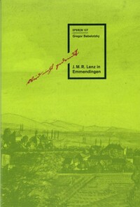Vorderes Coverbild J.M.R. Lenz in Emmendingen
