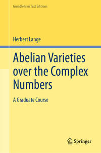 Vorderes Coverbild Abelian Varieties over the Complex Numbers