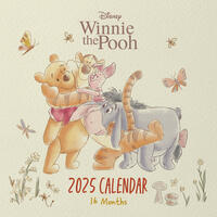 Vorderes Coverbild Pyramid – Winnie the Pooh 2025 Broschürenkalender, 30x30cm, Kalender mit schönen Abenteuern von Pooh und Freunden, Monatskalender für Fans des beliebten Kinderbuchklassiker, mit Papierumschlag