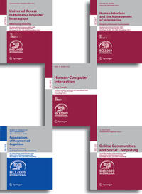 Vorderes Coverbild HCI International 2009