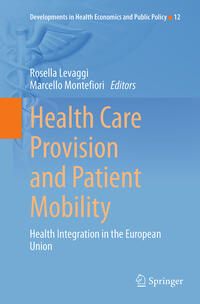 Vorderes Coverbild Health Care Provision and Patient Mobility